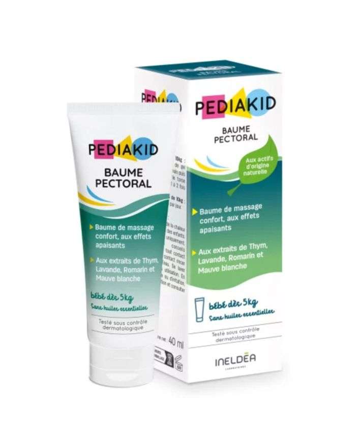 Baume Pectoral Pediakid 40 ml pour Enfants