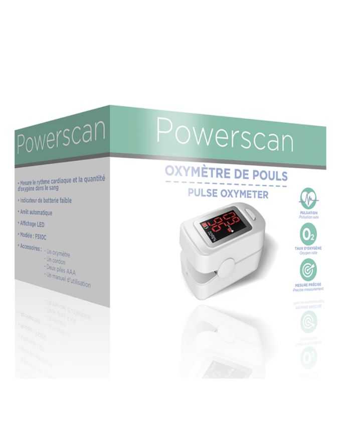 Oxymètre de Pouls Powerscan pour une Santé Optimale
