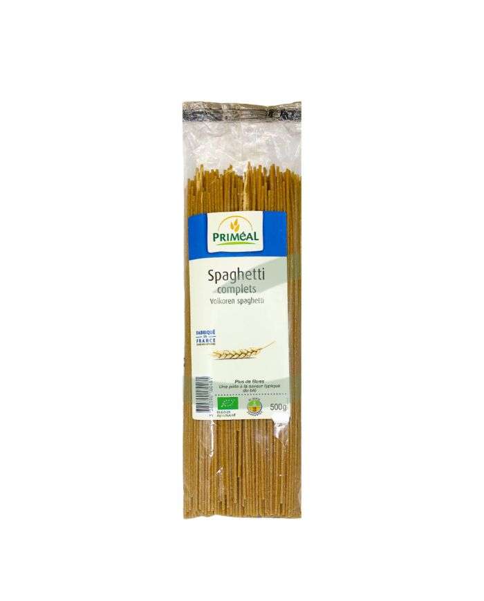 Spaghetti complets PRIMEAL 500 g pour repas sains