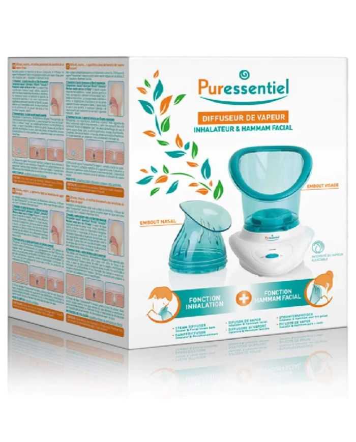Diffuseur de vapeur Puressentiel pour inhalation et hammam