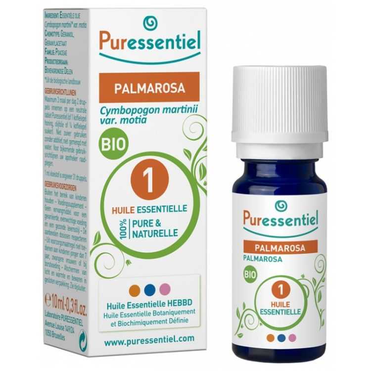 Huile Essentielle de Palmarosa Bio 10 ml – PureEssentiel