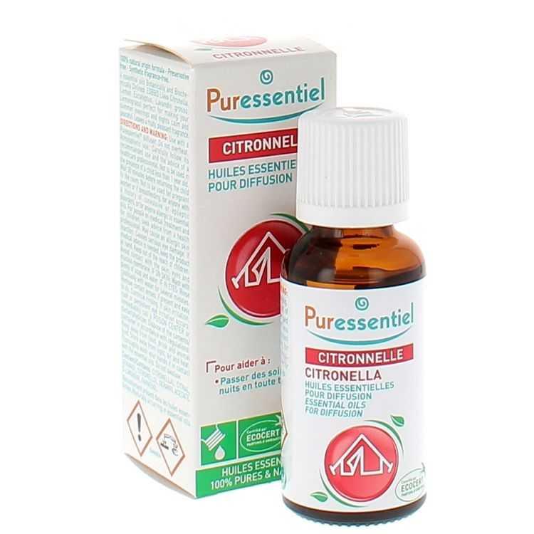 Huile essentielle de citronnelle PureEssentiel 30 ml