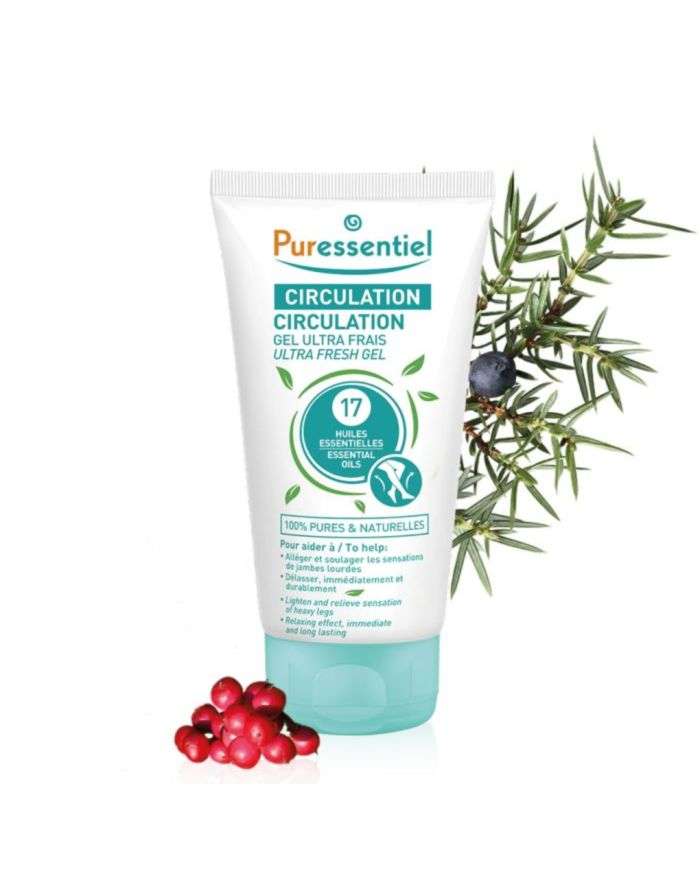 Gel Ultra Frais Puressentiel Circulation 125 ml
