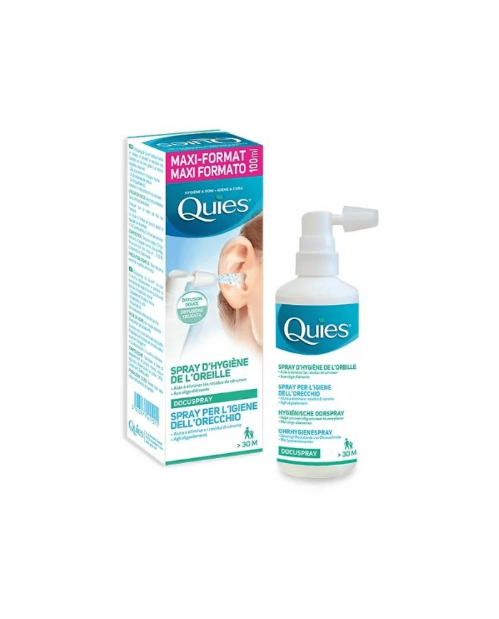 Spray Quies Docuspray 100 ml pour soulager les oreilles