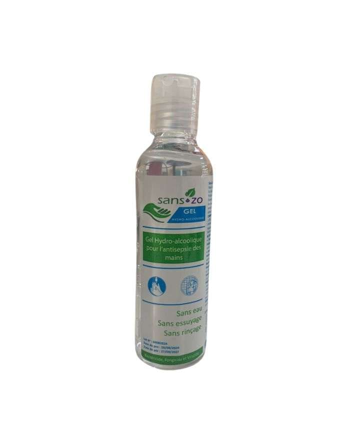 Gel hydro-alcoolique sans eau 100 ml pour désinfection