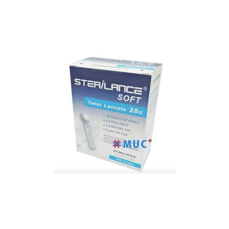 Lancettes Sterilance 28G – Boîte de 100 unités