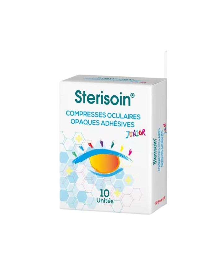 Compresses Oculaires Adhésives Junior – 10 Unités