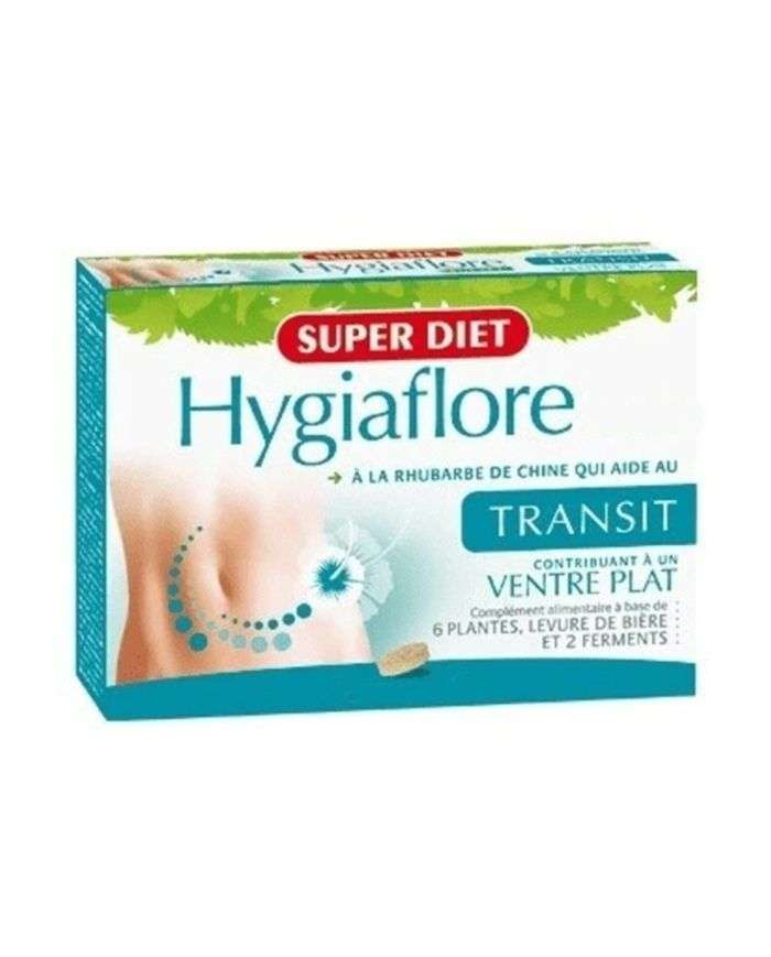 Superdiet Hygiaflore Transit : 45 Comprimés Pour le Bien-être Digestif