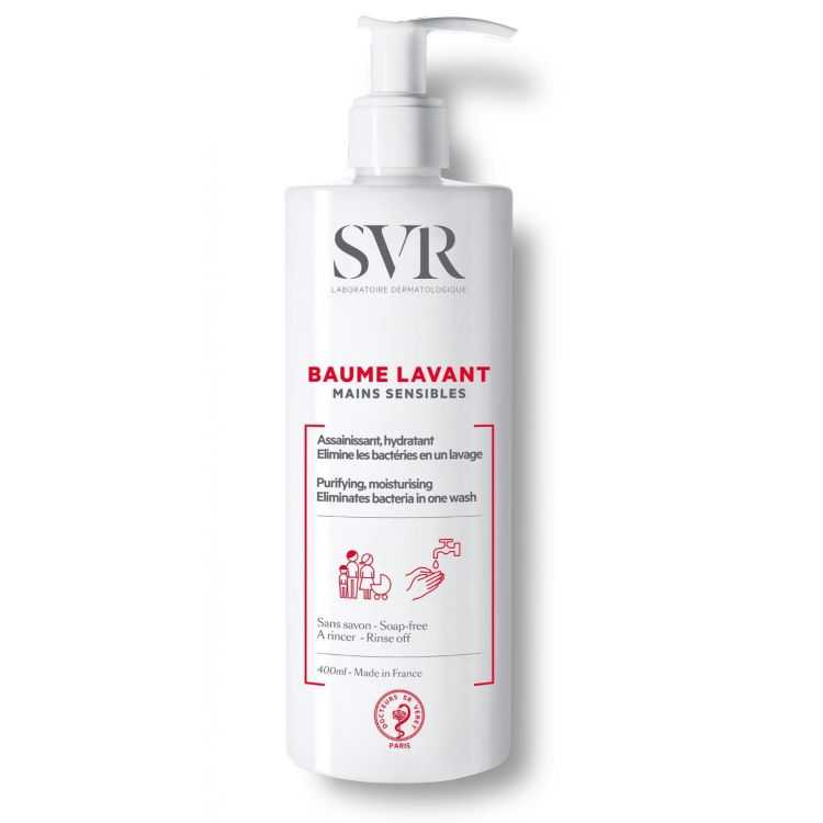 SVR Baume Lavant pour Mains Sensibles – 400ml