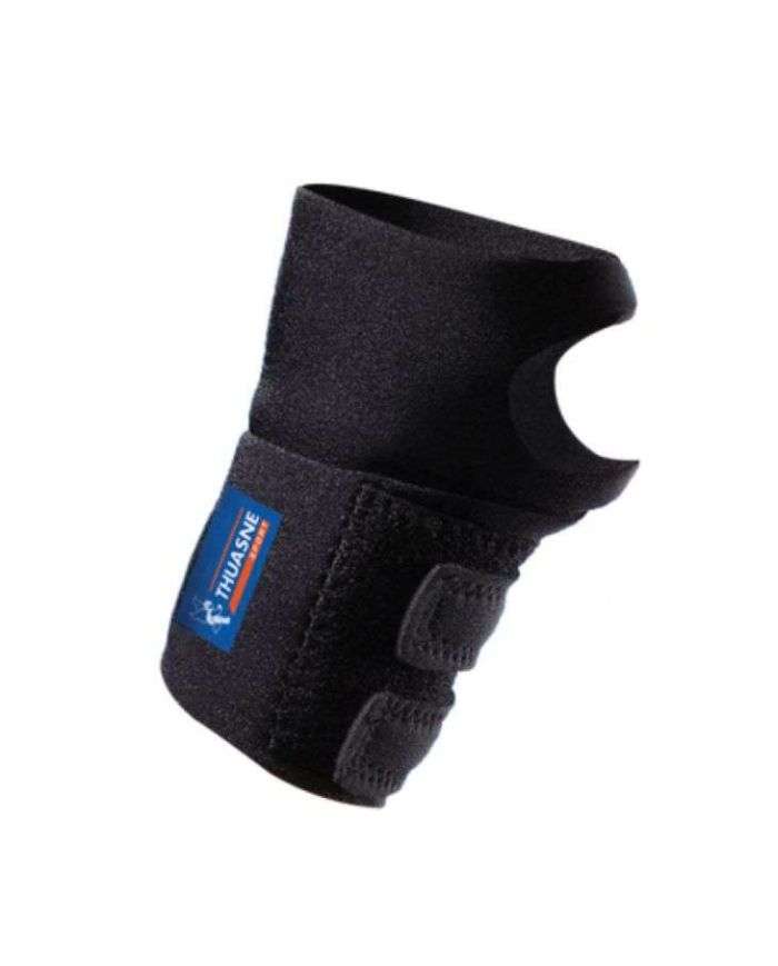 Poignet élastique noir Thuasne pour soutien optimal