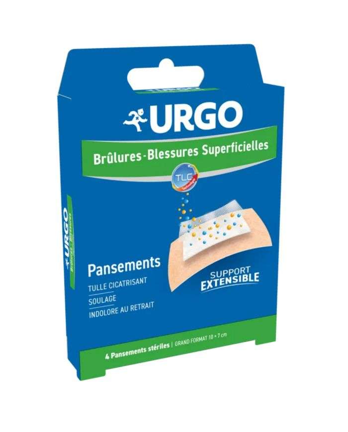 Pansements Urgo pour Brûlures et Blessures Superficielles