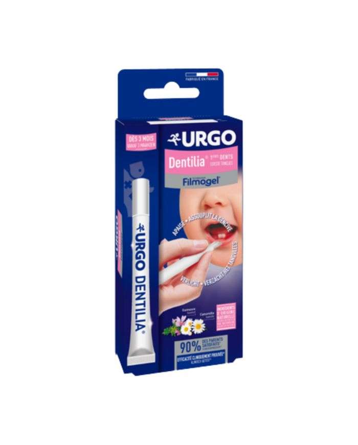 Gel apaisant URGO Dentilia pour premières dents 10 ml