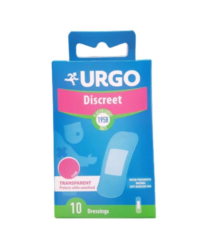 URGO Discret 10 dressings transparents pour soins