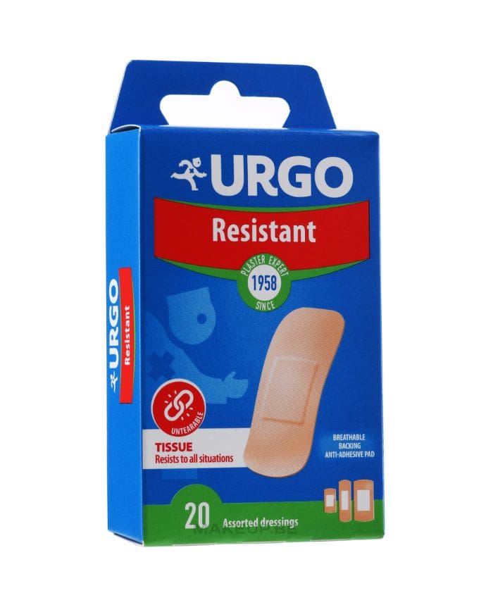 Urgo 20 pansements résistants pour blessures courantes