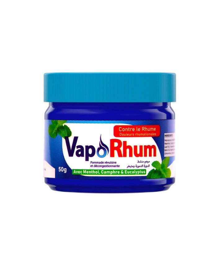 Vaporhum : pommade apaisante contre le rhume 50 g