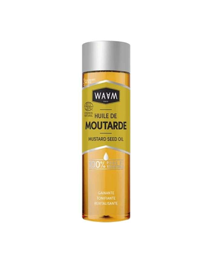Huile de Moutarde WAAM 75 ml pour soins naturels