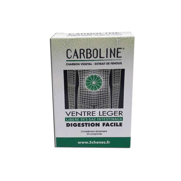 Carboline 3 Chênes : Facilité Digestive en 30 Comprimés
