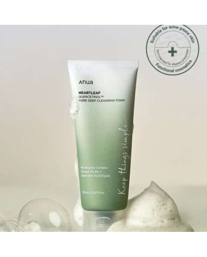 Mousse Nettoyante Pores Profonds ANUA 150 ml
