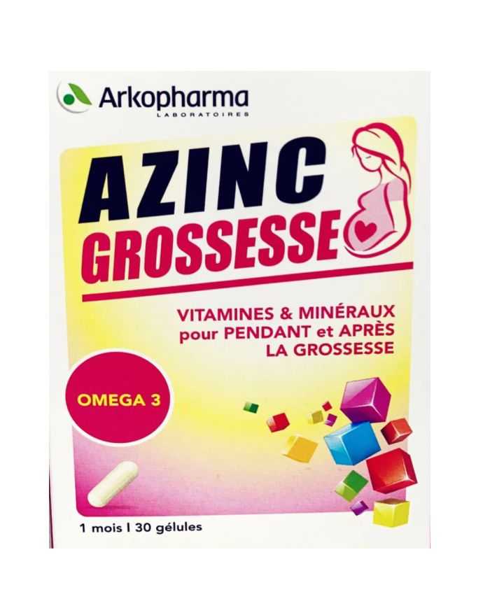 Arkopharma Azinc Grossesse : Complément Vitaminé 30 Gélules