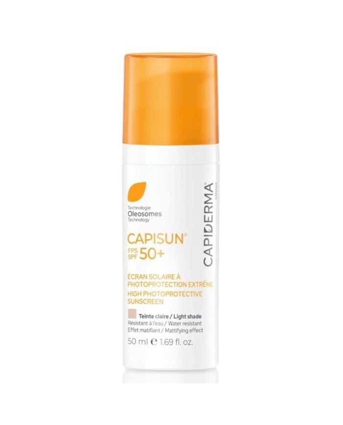 Ecran solaire Capiderma Capisun 50+ teinte claire