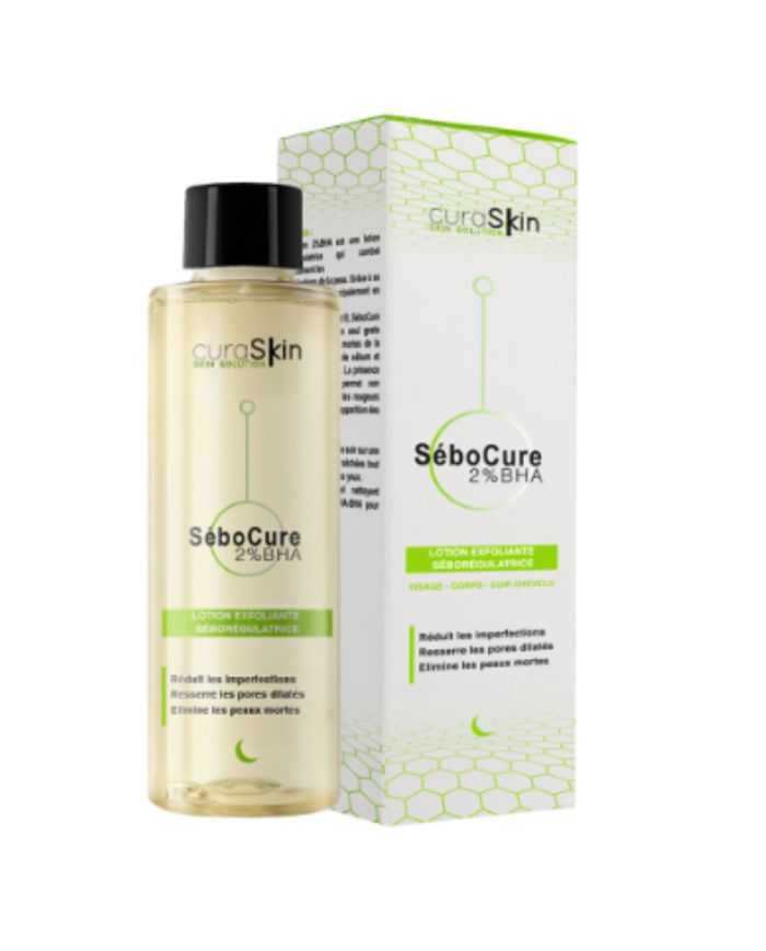 Lotions SeboCure Curaskin 100ml : Contrôle des impuretés