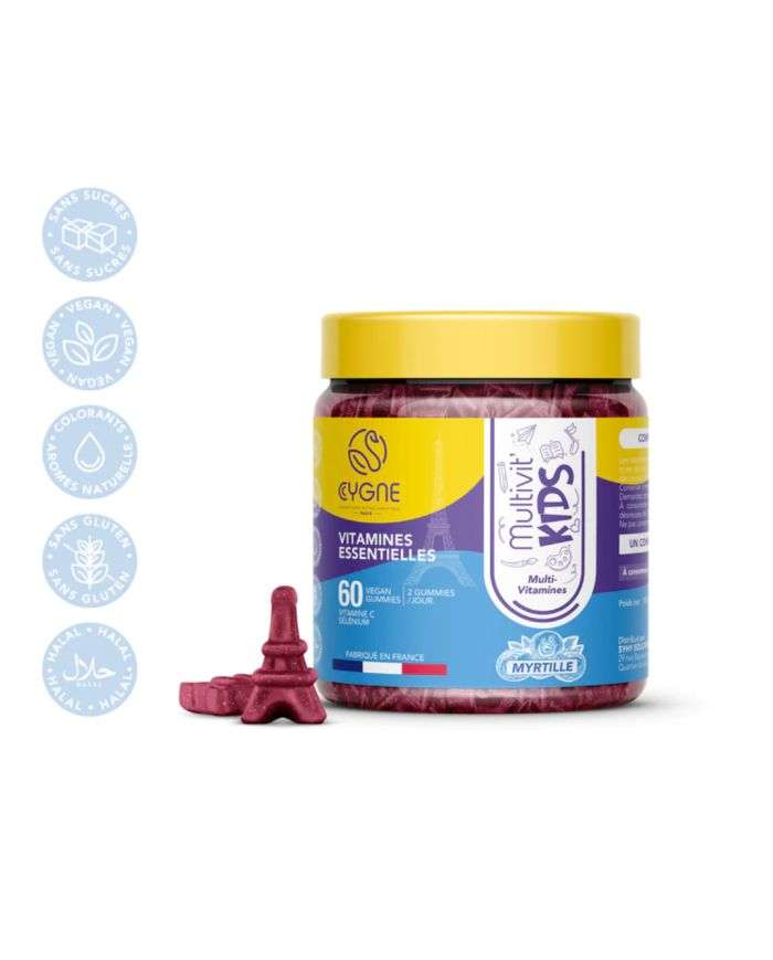 Cygne Paris Multivitamines Kids : 60 Gummies Vegans