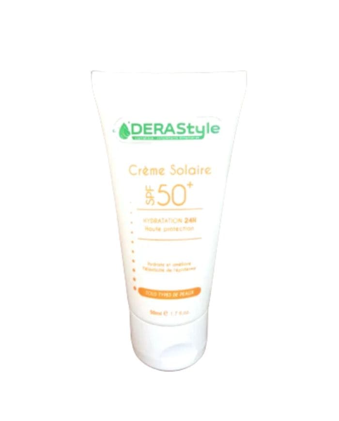 Crème Solaire SPF 50+ Hydratation 24h pour Tous