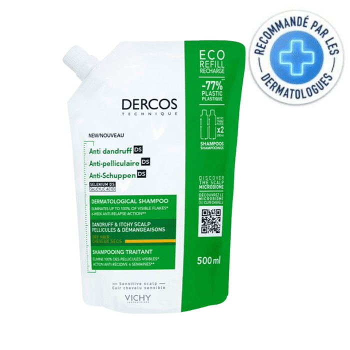Vichy Dercos Shampooing Anti Pelliculaire 500ml