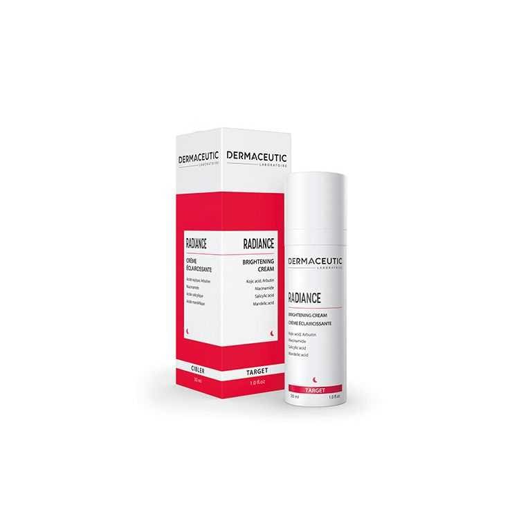 Crème Dermaceutic Radiance 30 ml pour un Teint Éclairci
