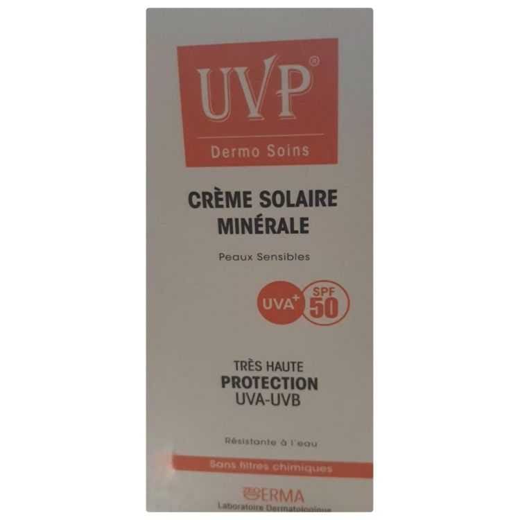 Crème solaire minérale SPF 50+ haute protection 50ml