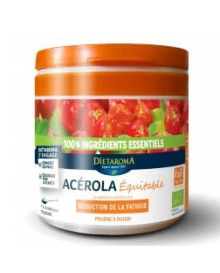 Poudre d’Acerola Bio et Équitable Dietaroma