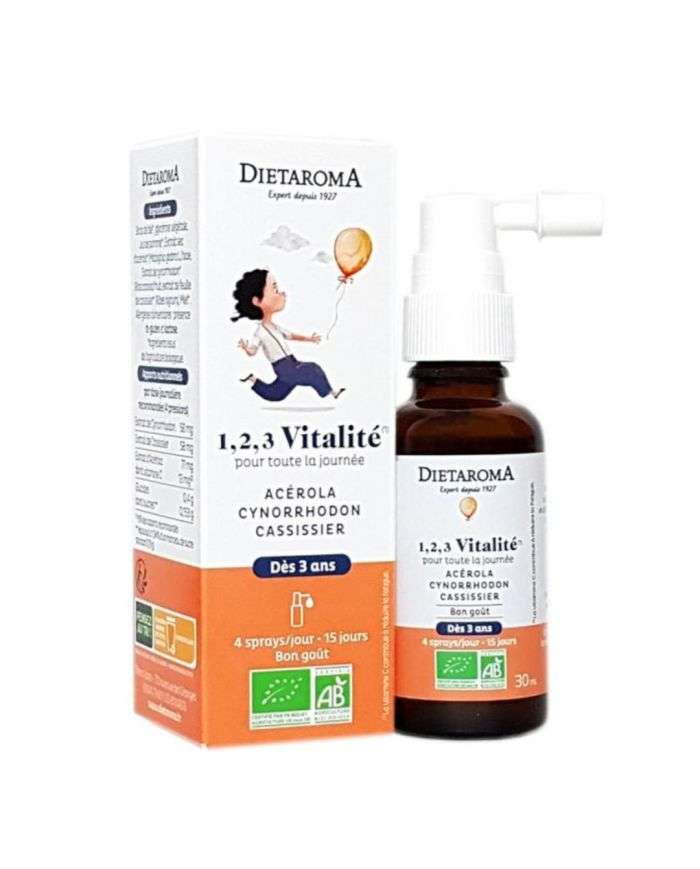 Dietaroma 1,2,3 Vitalité – Complément Alimentaire 30ml