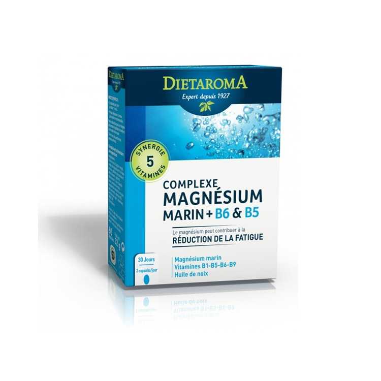 Complexe Magnesium Marin avec B6 et B5 pour l’Énergie