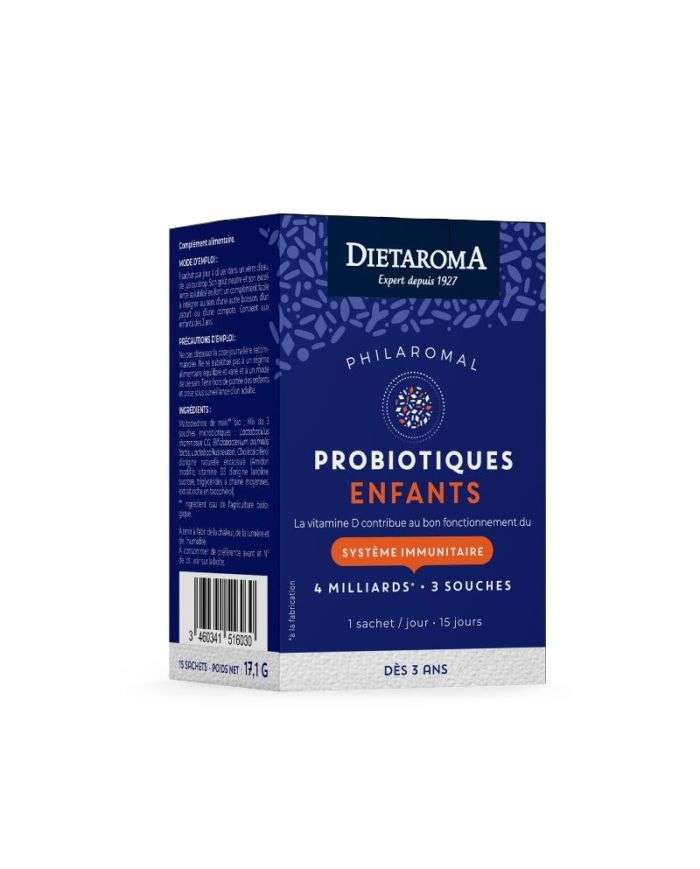 Probiotiques Dietaroma Enfants – 15 Sachets Pratiques
