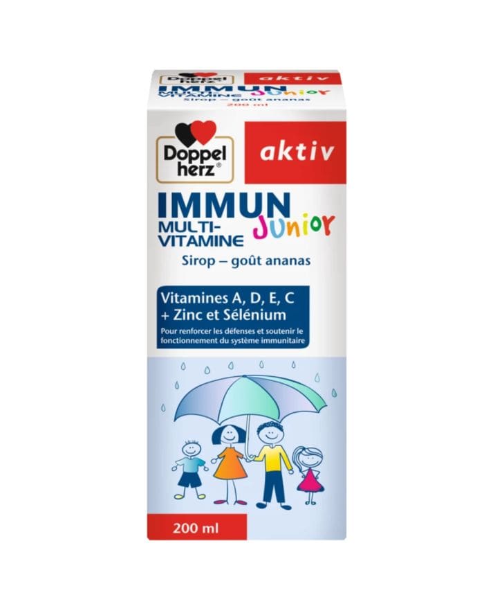 Doppleherz Aktiv Multi Vitamine Junior Ananas 200ml