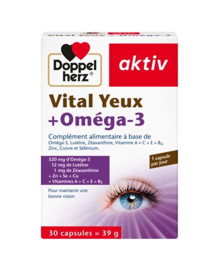 Doppelherz Aktiv Vital Yeux + Omega 3 30 Capsules