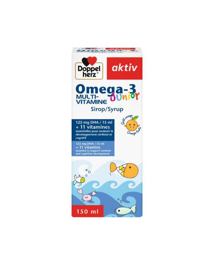 Doppelherz Multi Vitamines Junior – Orange 200 ml