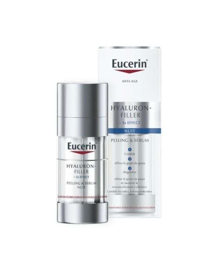 Eucerin Hyaluron Filler Peeling et Sérum Nuit 30 ml