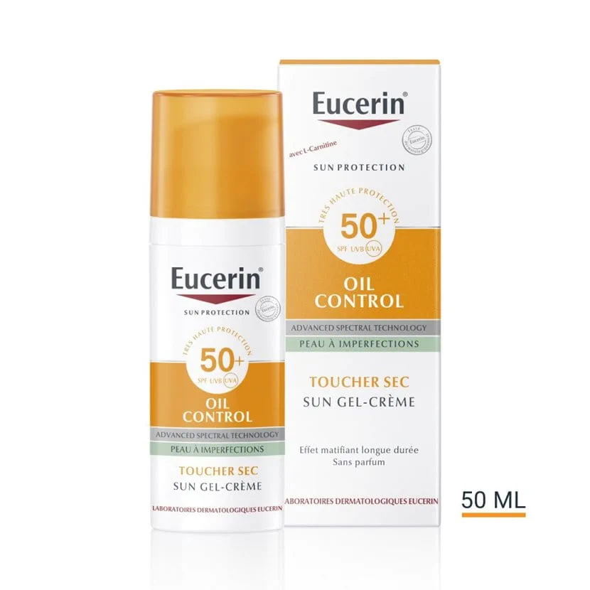 Eucerin Oil Control SPF 50+ : Protection Solaire