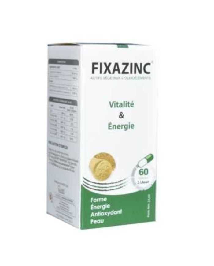 Fixazinc 60 Gélules – Complément pour Immunité Renforcée