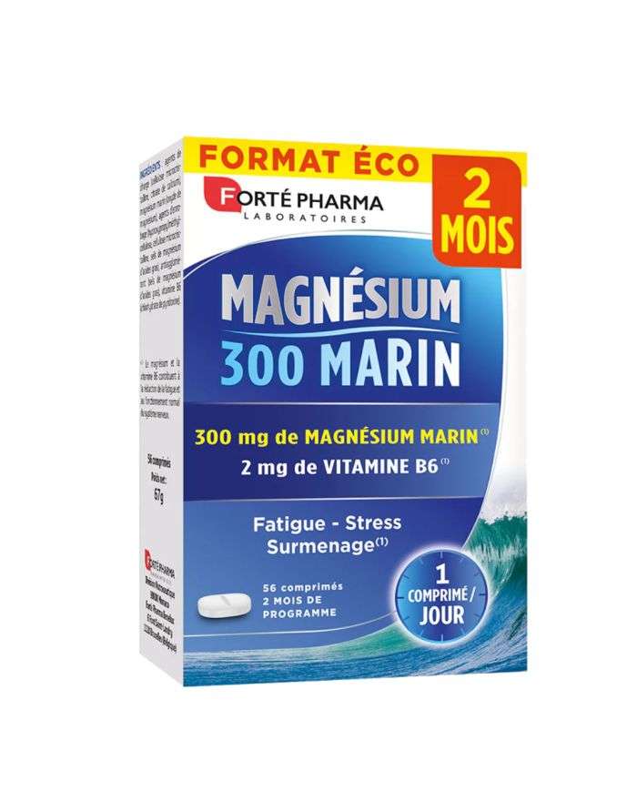 Forte Pharma Magne 300 Marin - 56 Comprimés