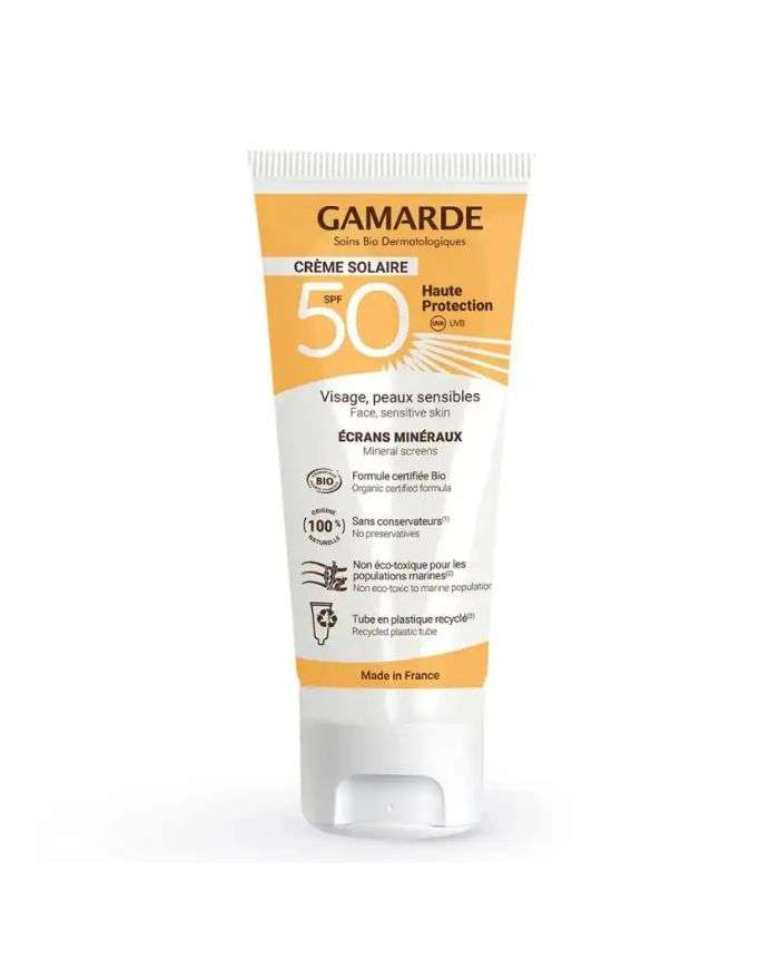 Crème Solaire Gamarde SPF 50+ Écran Minéral 40ml