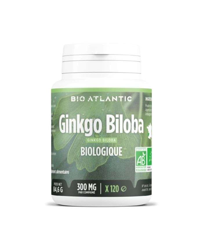 Ginkgo Biloba BIO 300 mg – 120 Comprimés
