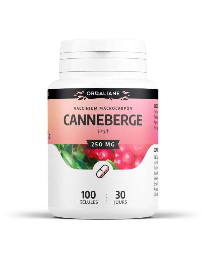 GPH Orgaliane Canneberge 250mg – 100 Gélules