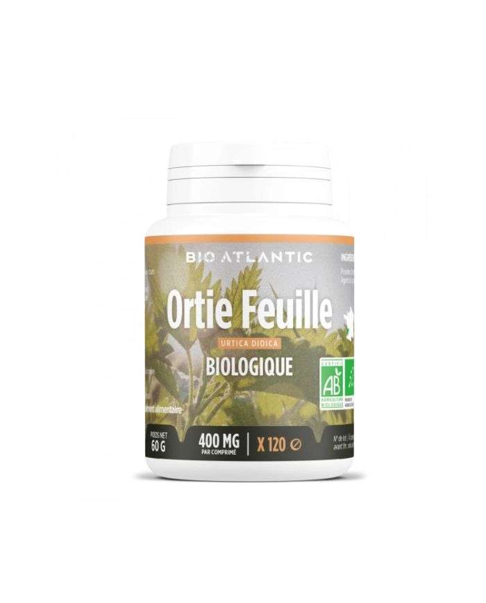 GPH Ortie Feuille Bio : 120 Comprimés de 400 mg