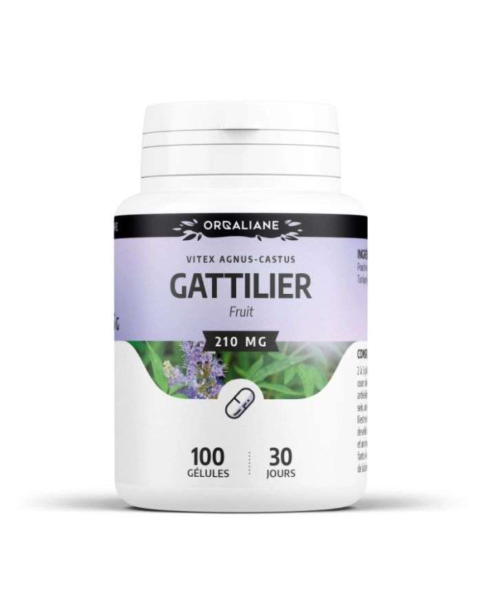 Gattilier GPH 100 gélules de 210 mg pour le bien-être