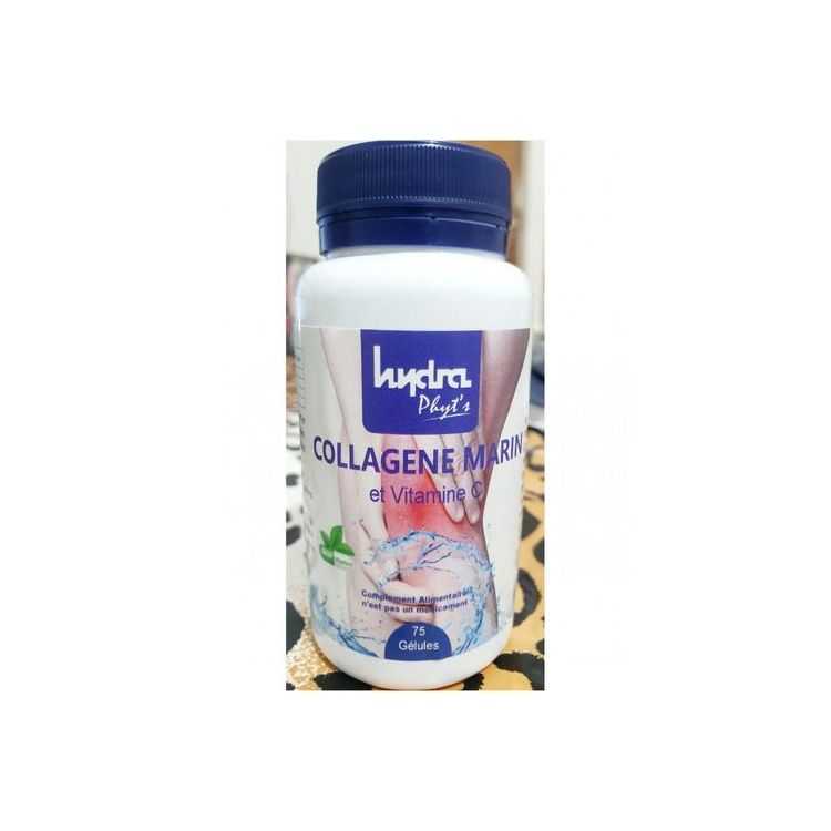 Hydra Phyts : Collagène Marin et Vitamine C 75 gélules