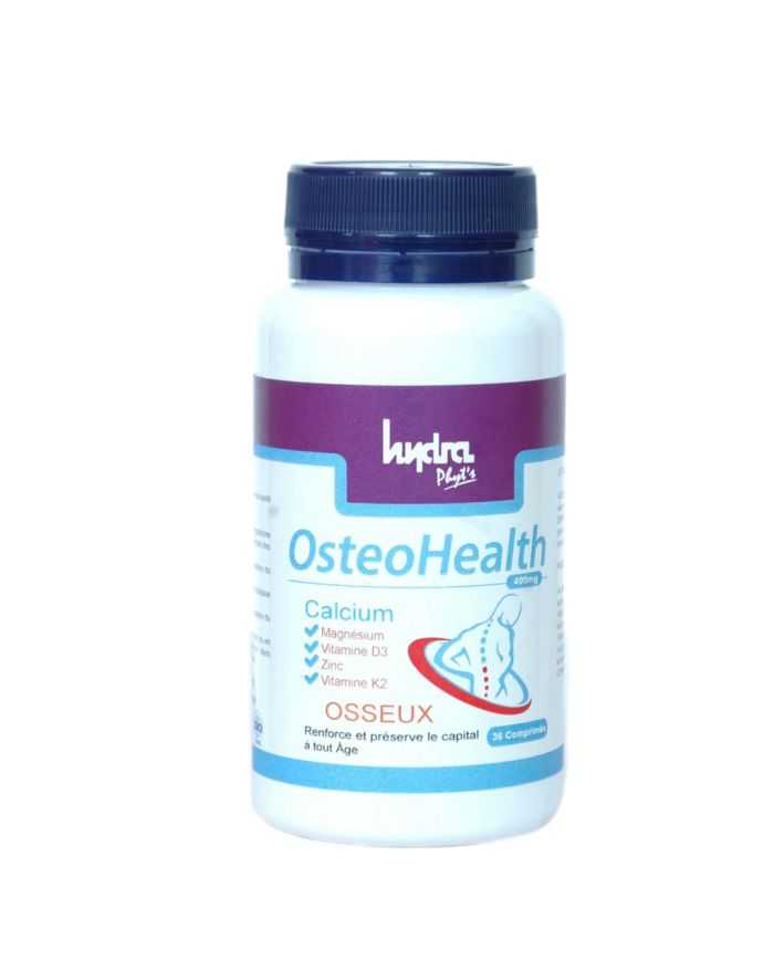 Hydra Phyts Osteo Health 400 mg – 36 Comprimés