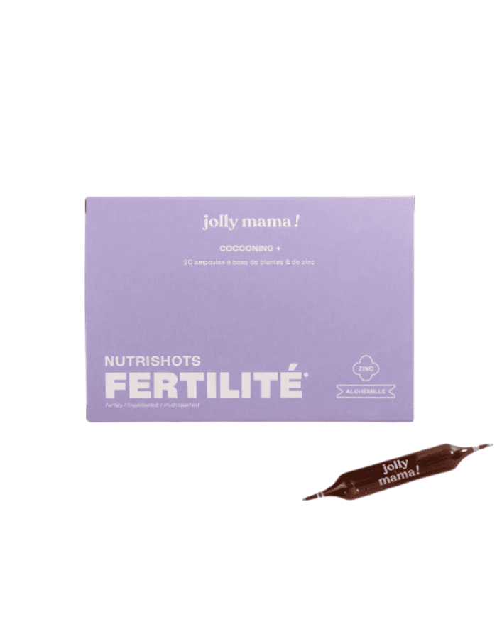 Jolly Mama Nutrishots Fertilité : 20 Ampoules Vitalité