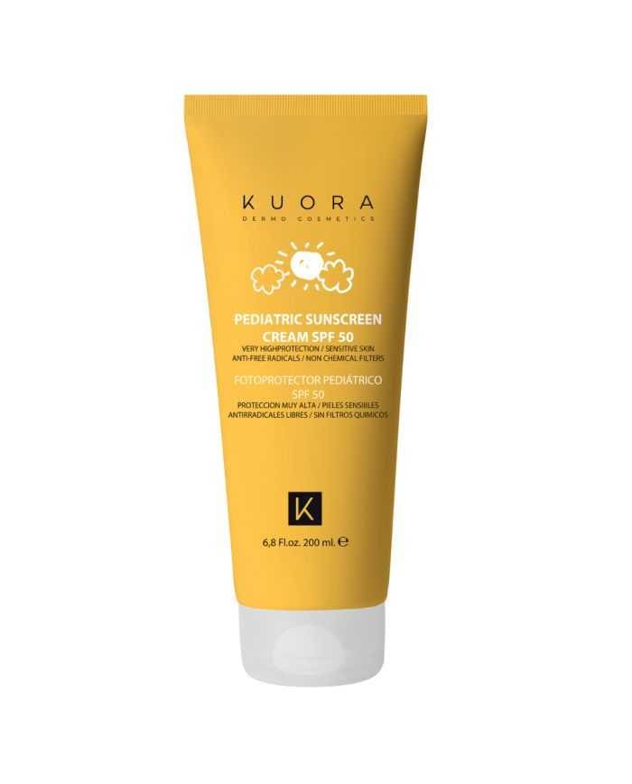 Écran solaire pédiatrique SPF 50 sans produits chimiques